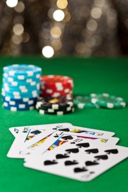 Live blackjack table broadcast on shimmer